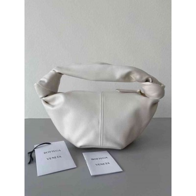 Bottega Veneta Double Knot Bag In Beige Calfskin