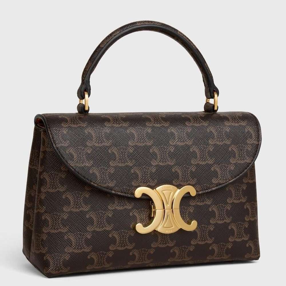 Celine Nino Teen Bag in Triomphe Canvas
