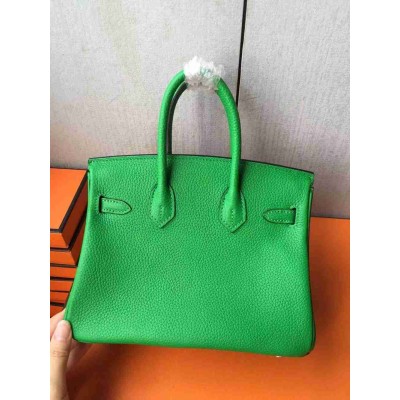 Hermes Bambou Birkin 25cm Clemence Handmade Bag