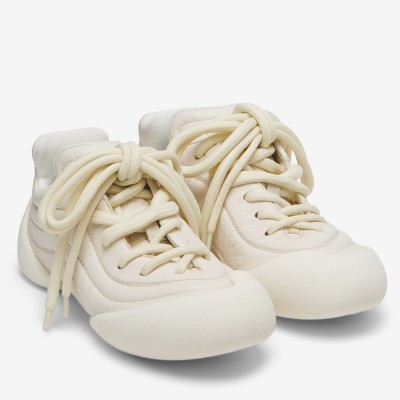 Alexander McQueen Flexion Sneakers in White Leather