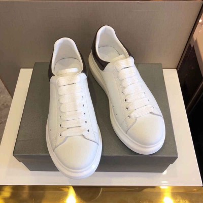 Alexander McQueen Oversized Sneakers With Anthracite Heel
