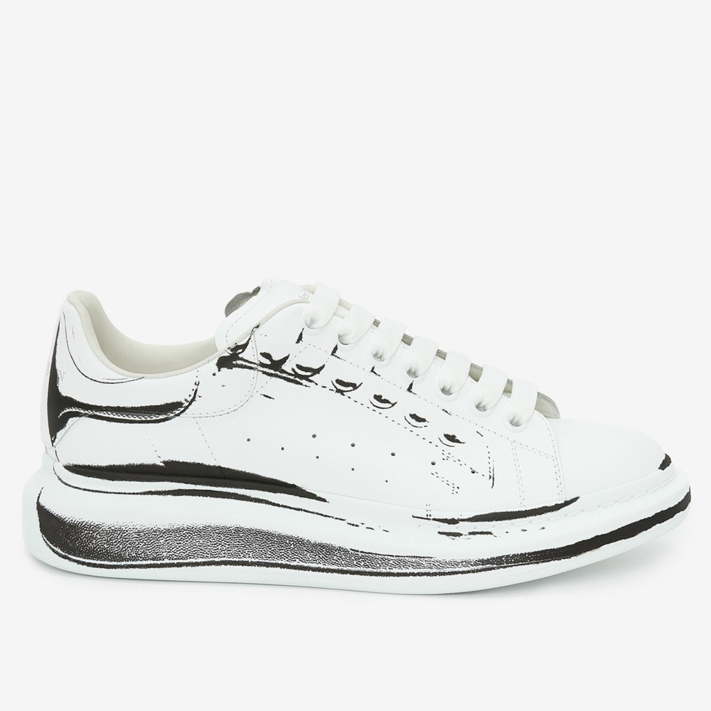Alexander McQueen Oversized Sneakers With Black Printed
