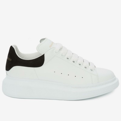 Alexander McQueen Oversized Sneakers With Black Suede Heel