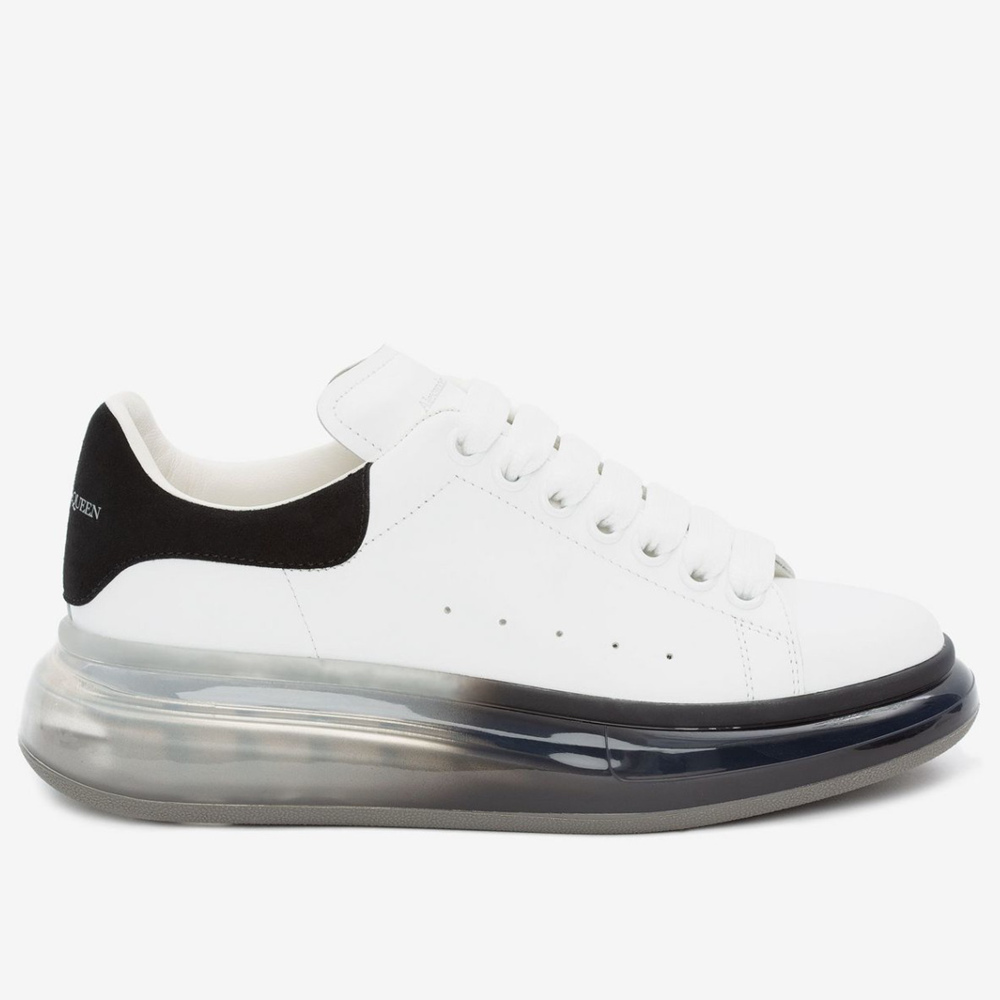 Alexander McQueen Oversized Sneakers With Black Transparent Sole