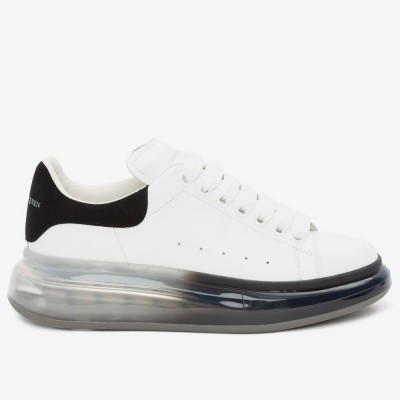Alexander McQueen Oversized Sneakers With Black Transparent Sole