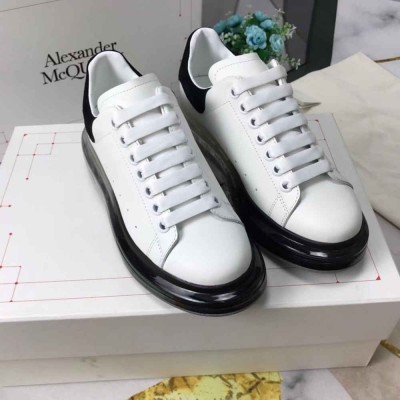 Alexander McQueen Oversized Sneakers With Black Transparent Sole