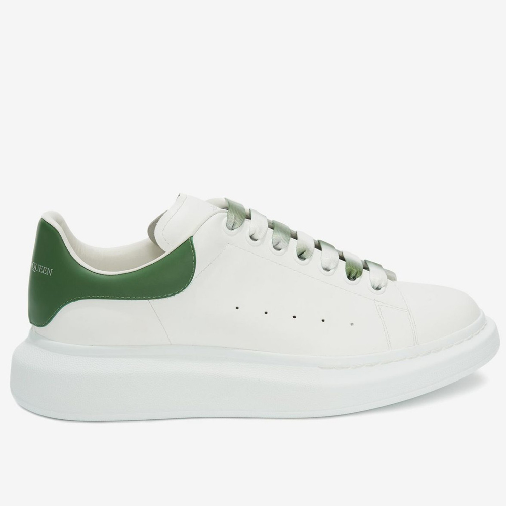Alexander McQueen Oversized Sneakers With Green Heel
