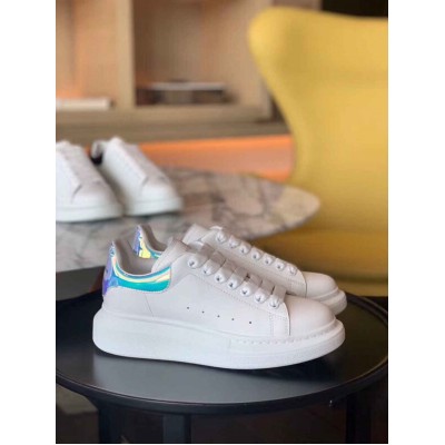 Alexander McQueen Oversized Sneakers With Iridescent Heel
