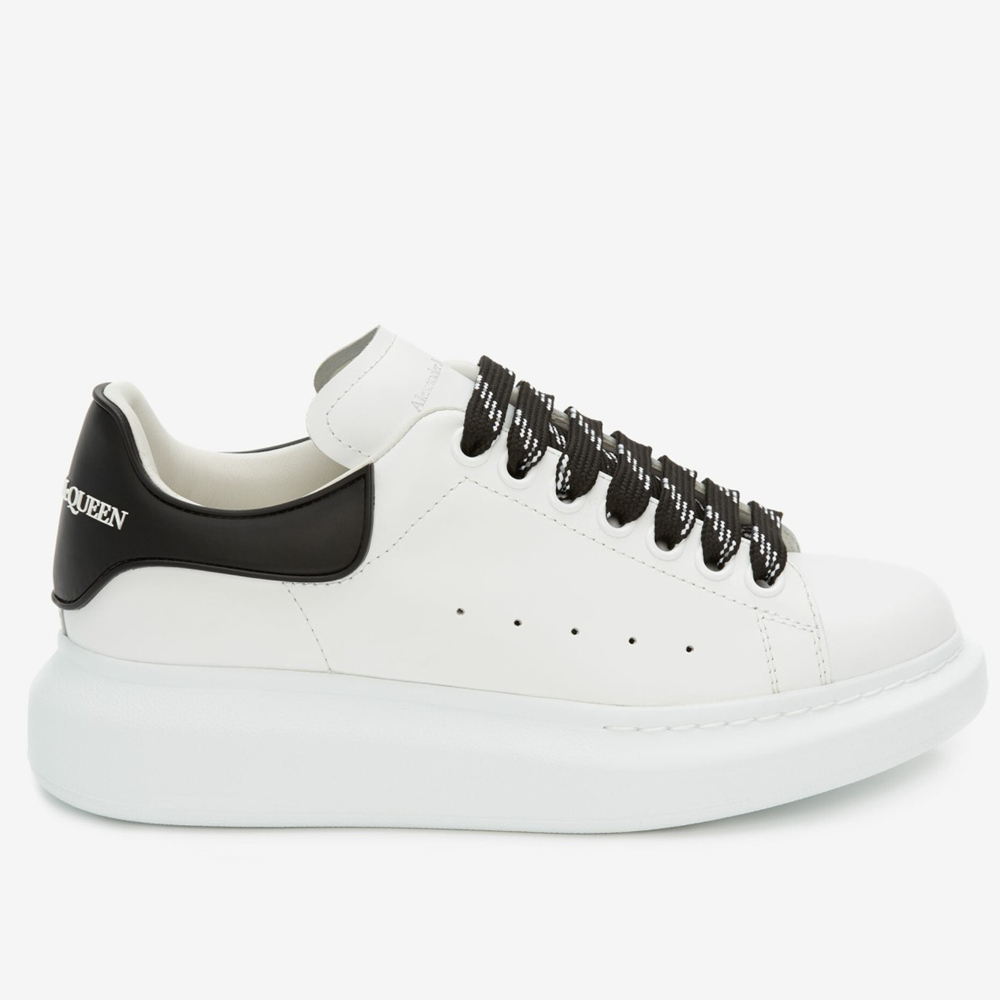 Alexander McQueen Oversized Sneakers With Noir Heel