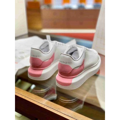 Alexander McQueen Oversized Sneakers With Pink Drop Heel