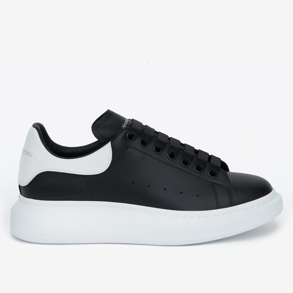 Alexander McQueen Oversized Sneakers With White Heel