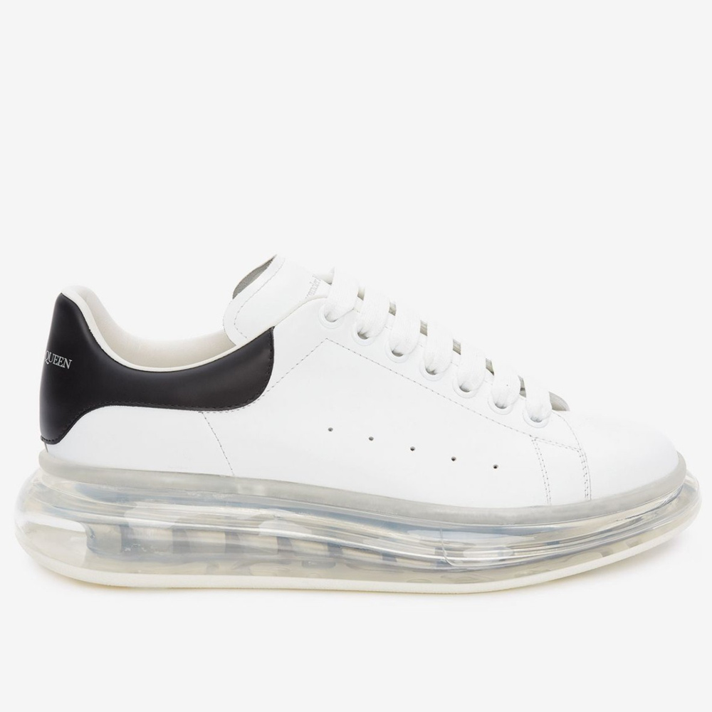 Alexander McQueen Oversized Sneakers With White Transparent Sole