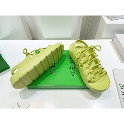 Bottega Veneta Jelly Sandals In Seagrass Rubber