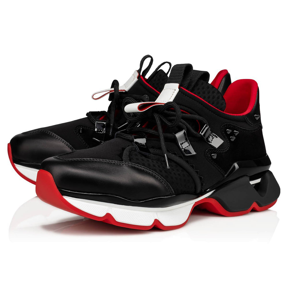 Christian Louboutin Black Runner Donna Sneakers
