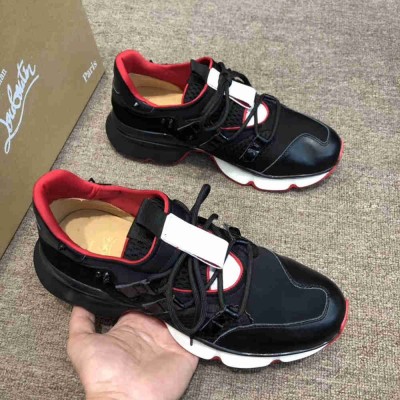 Christian Louboutin Black Runner Donna Sneakers