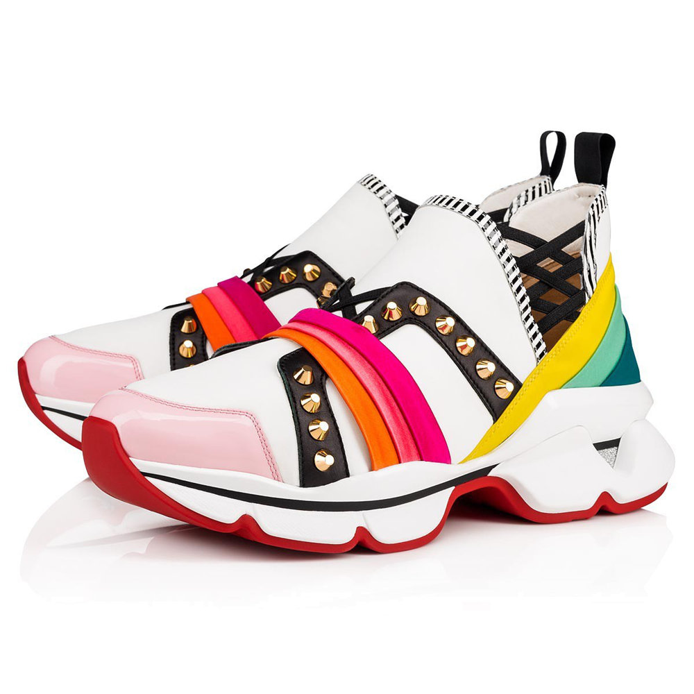 Christian Louboutin Multicolour 123 Run Sneakers