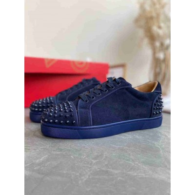 Christian Louboutin Seavaste 2 Orlato Flat Sneakers Blue
