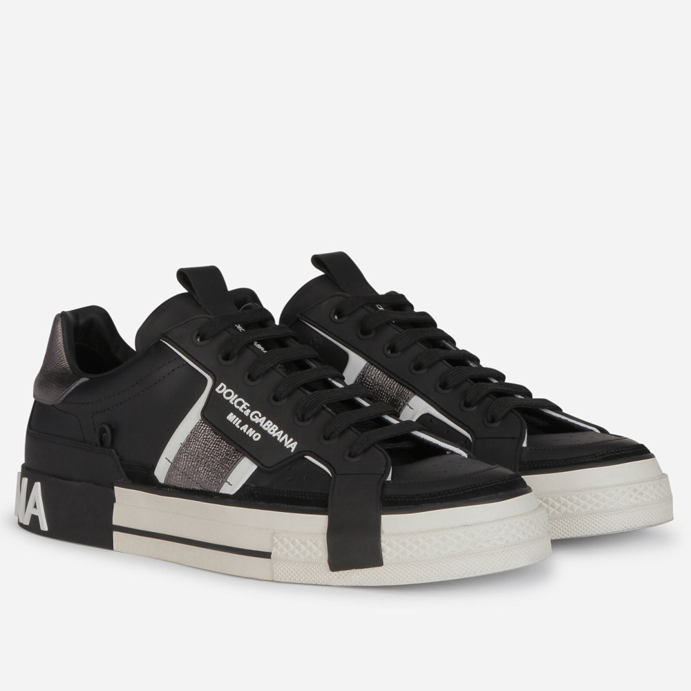 Dolce & Gabbana Custom 2.Zero Sneakers Black