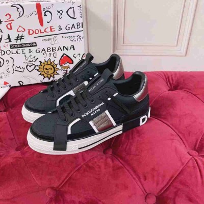 Dolce & Gabbana Custom 2.Zero Sneakers Black