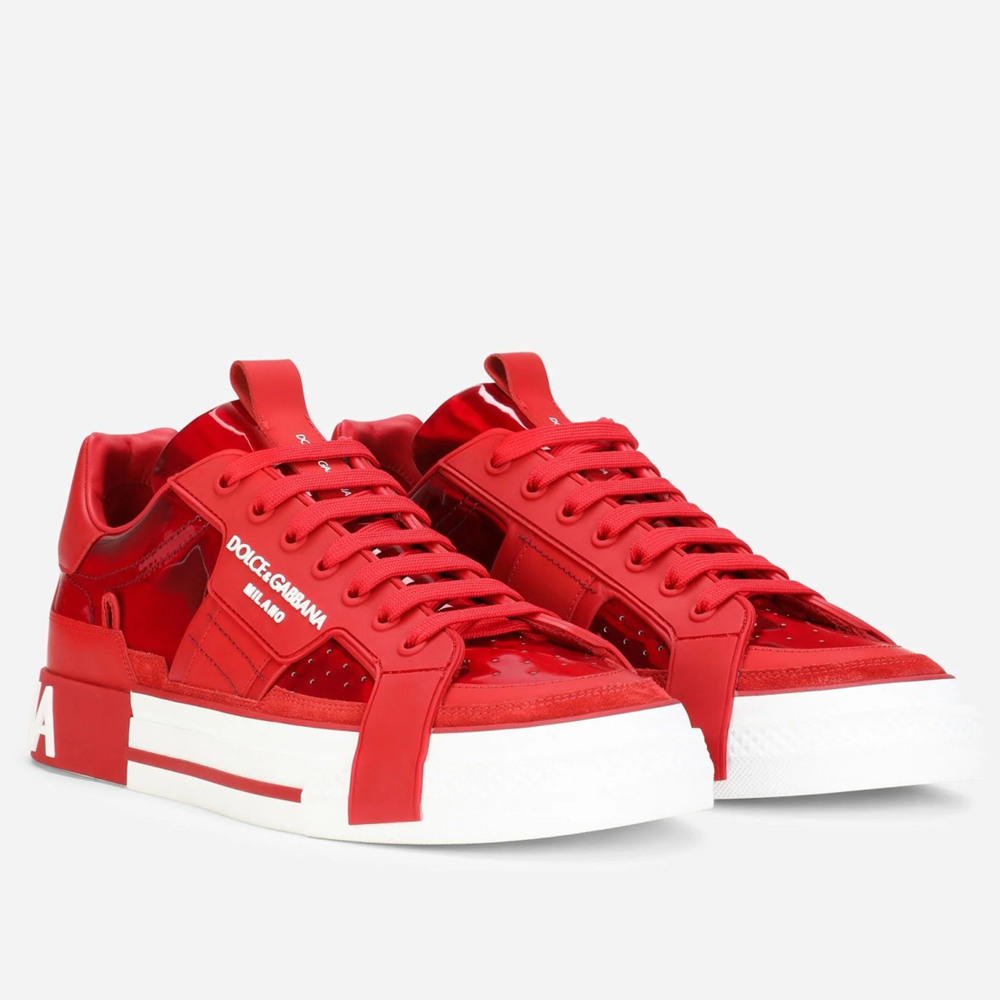 Dolce & Gabbana Custom 2.Zero Sneakers Red