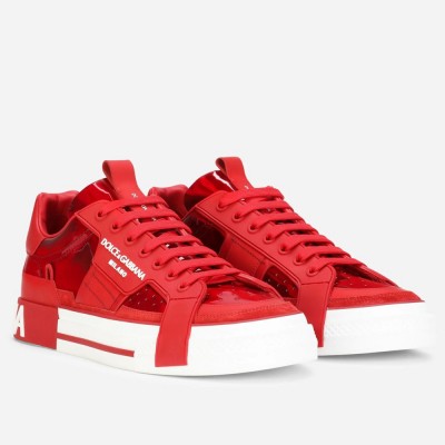 Dolce & Gabbana Custom 2.Zero Sneakers Red