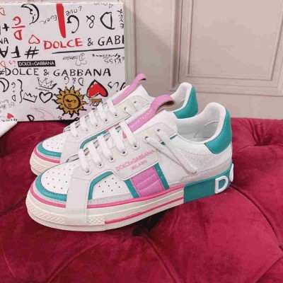 Dolce & Gabbana Custom 2.Zero Sneakers White Green