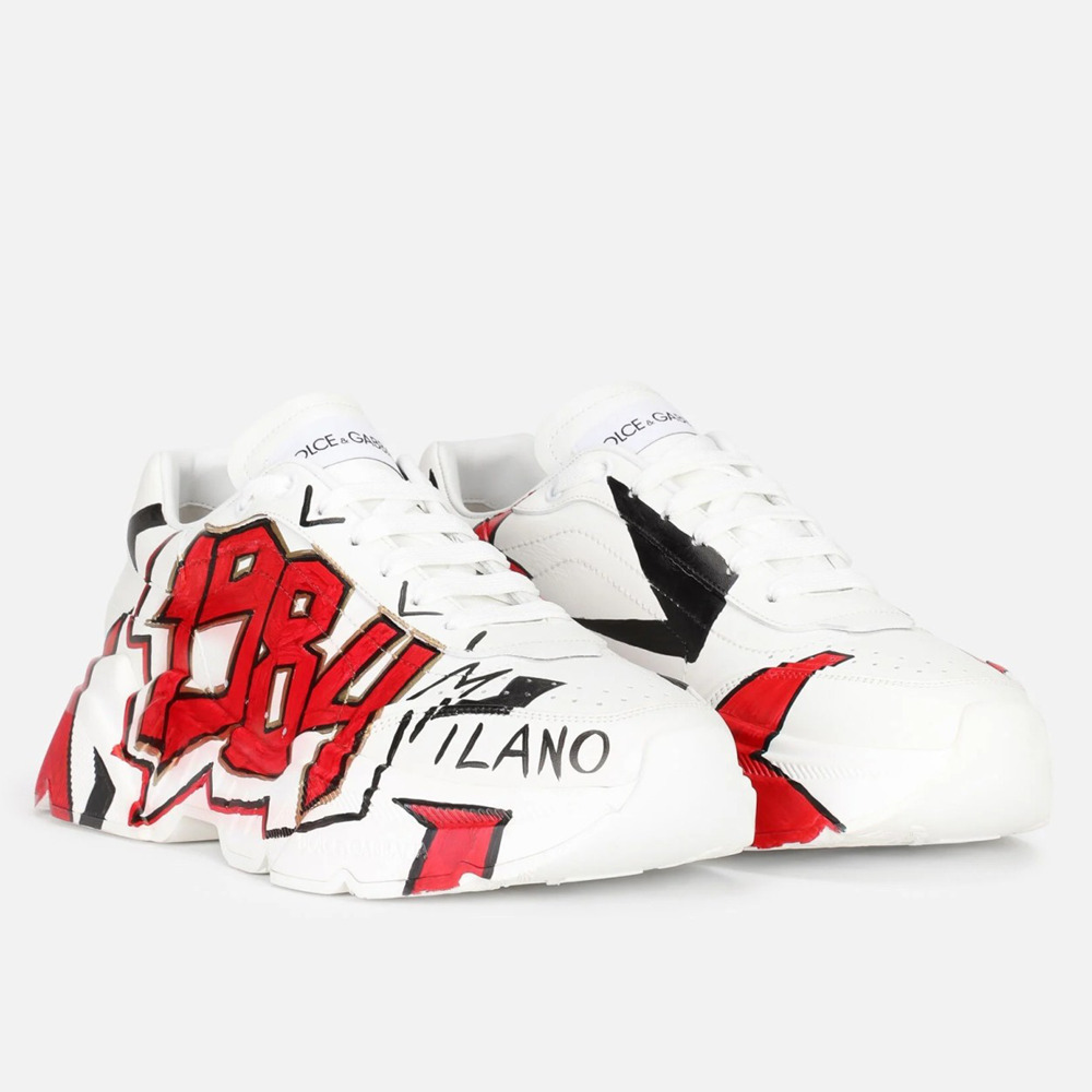 Dolce & Gabbana Daymaster Sneakers with 1984 Printed