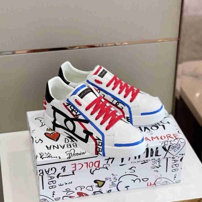 Dolce & Gabbana Limited Edition Portofino Sneakers Red