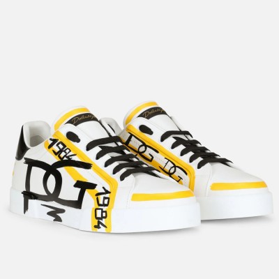Dolce & Gabbana Limited Edition Portofino Sneakers Yellow