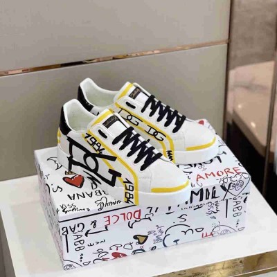 Dolce & Gabbana Limited Edition Portofino Sneakers Yellow