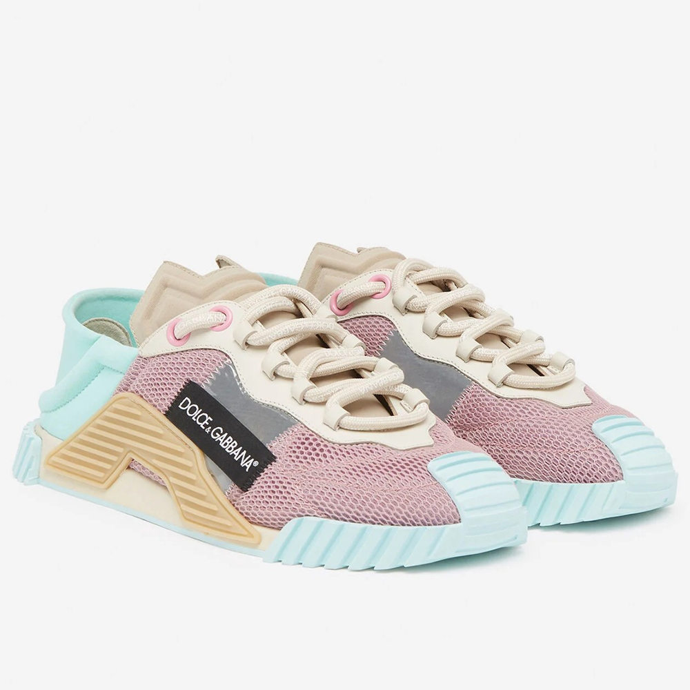 Dolce & Gabbana NS1 Slip-on Sneakers Blue Nude