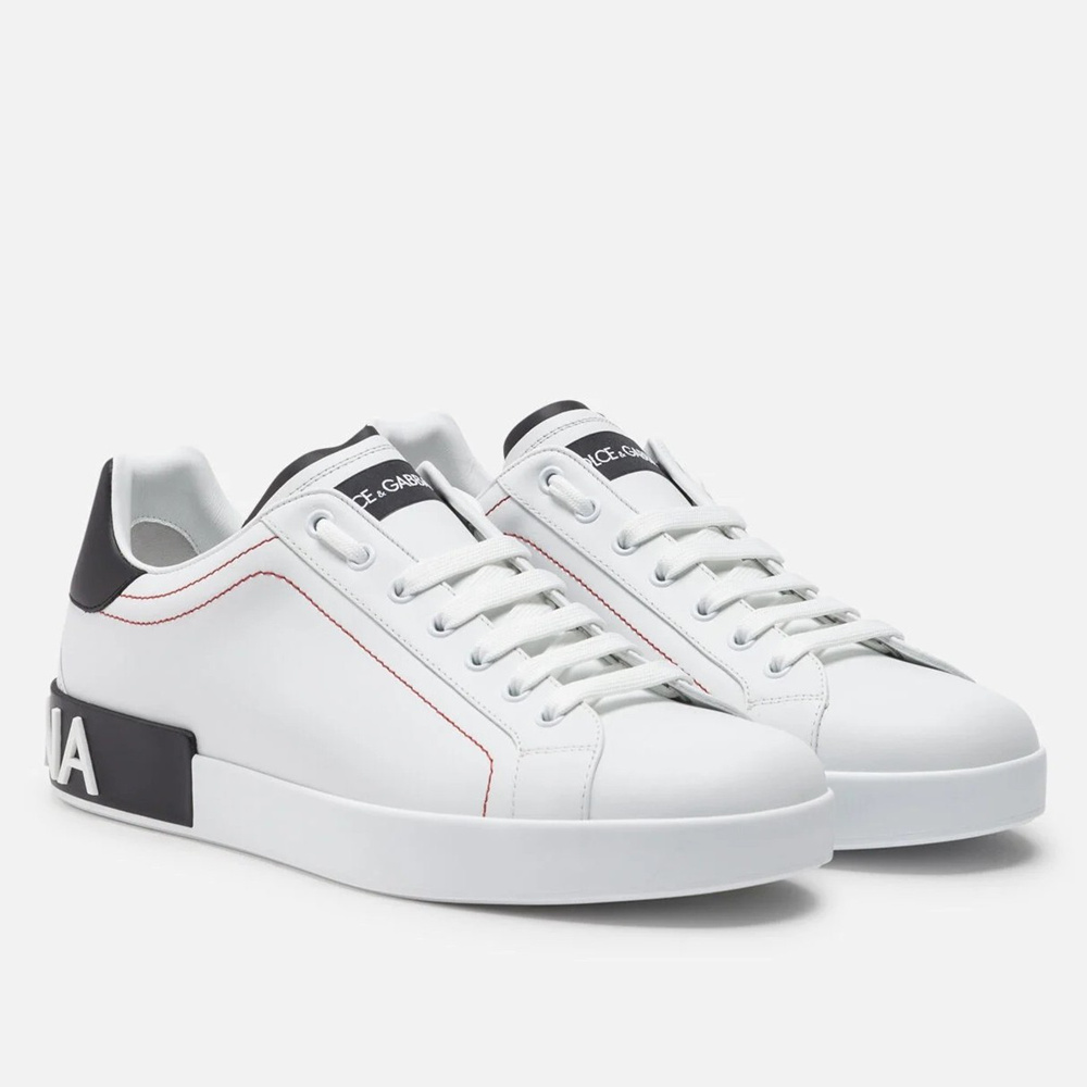 Dolce & Gabbana Portofino Sneakers with Black Branded