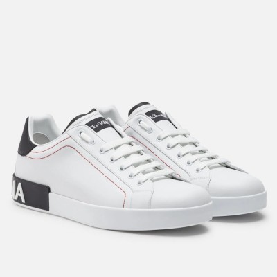 Dolce & Gabbana Portofino Sneakers with Black Branded