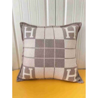 Hermes Beige Small Avalon III Pillow