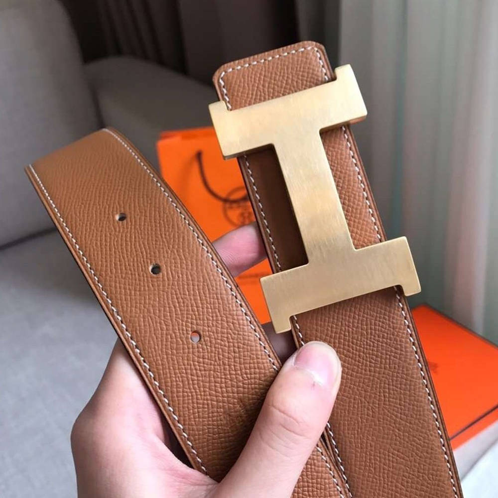 Hermes Constance 2 Belt Buckle & Gold Epsom 42MM Strap