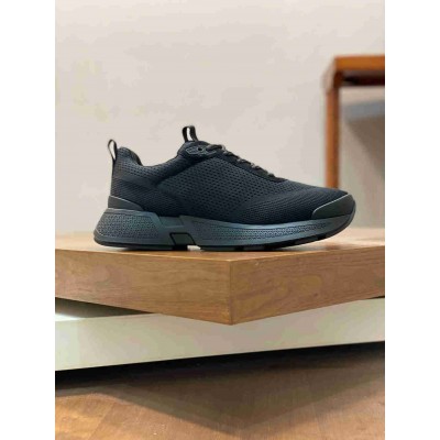 Hermes Heros Sneakers in Noir Technical Knit