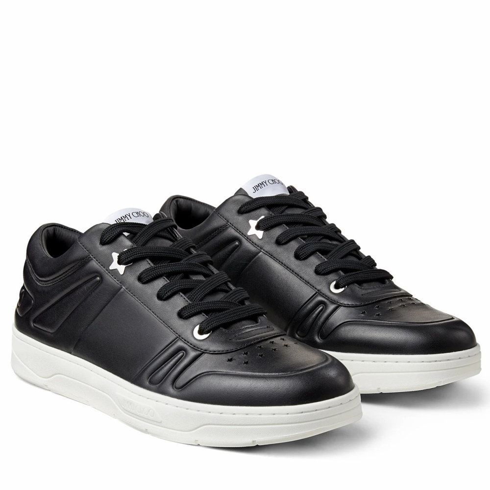 Jimmy Choo Hawaii Sneakers In Black Leather