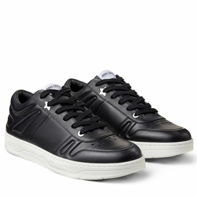Jimmy Choo Hawaii Sneakers In Black Leather