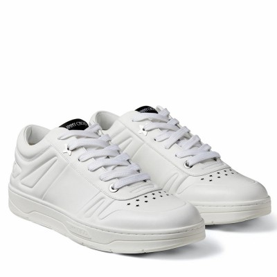 Jimmy Choo Hawaii Sneakers In White Leather