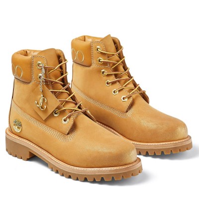 Jimmy Choo JC X Timberland F Nubuck Leather Boots