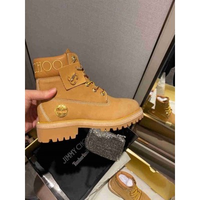 Jimmy Choo JC X Timberland F Nubuck Leather Boots