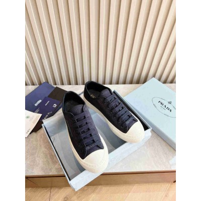 Prada Sneakers in Dark Blue Fabric