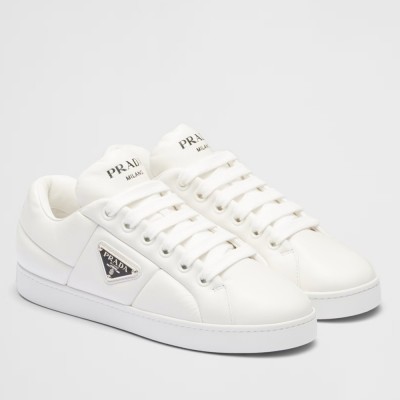 Prada Sneakers in White Nappa Leather