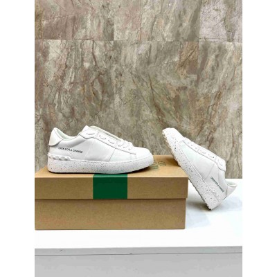 Valentino Open For a Change Sneakers in White Leather