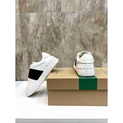 Valentino Open For a Change Sneakers with Black Stripe