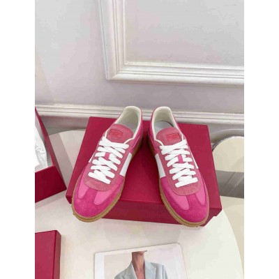 Valentino Upvillage Sneakers in Pink Leather