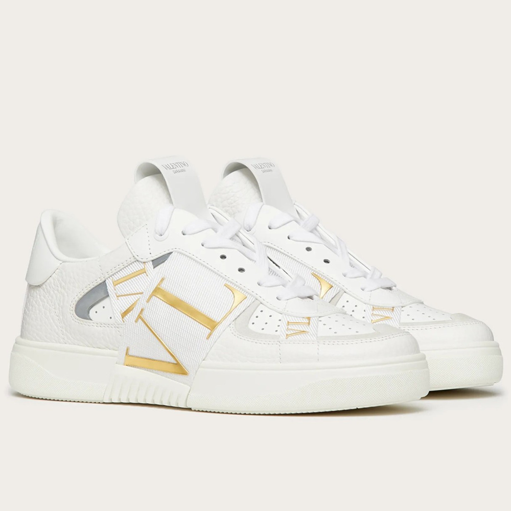 Valentino VL7N Sneakers with Gold VLTN Logo