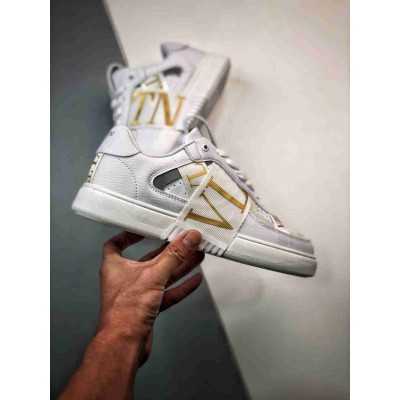 Valentino VL7N Sneakers with Gold VLTN Logo