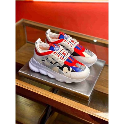 Versace Chain Reaction Sneakers with Neoprene Printed