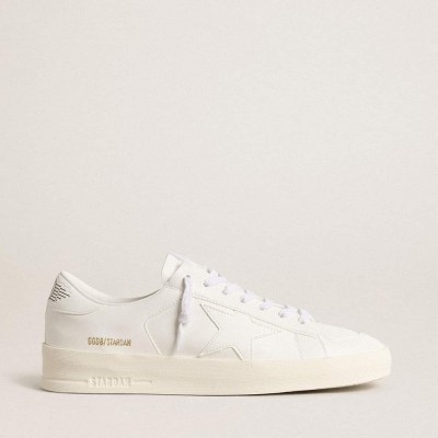 Golden Goose Bio-based Stardan Sneakers With White Star And Heel Tab